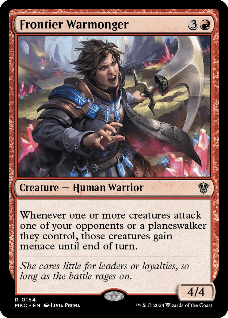 Frontier Warmonger [Murders at Karlov Manor Commander] | Odin's Place