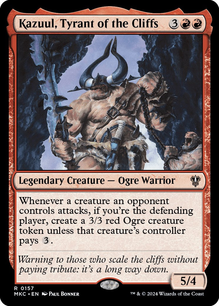 Kazuul, Tyrant of the Cliffs [Murders at Karlov Manor Commander] | Odin's Place