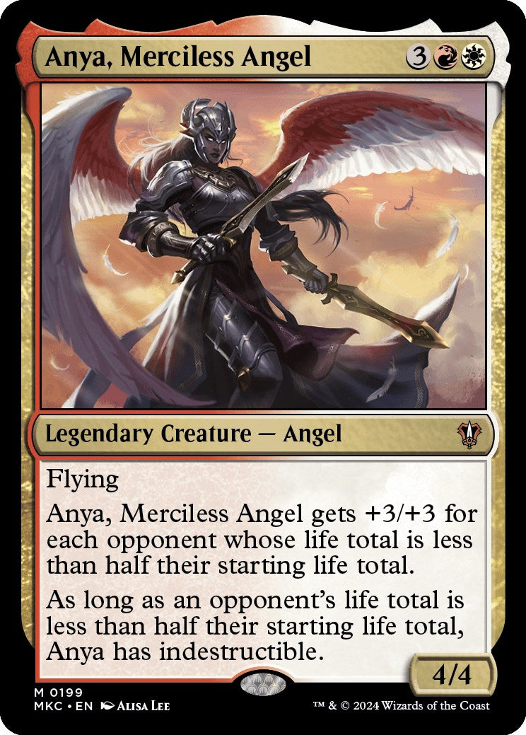 Anya, Merciless Angel [Murders at Karlov Manor Commander] | Odin's Place