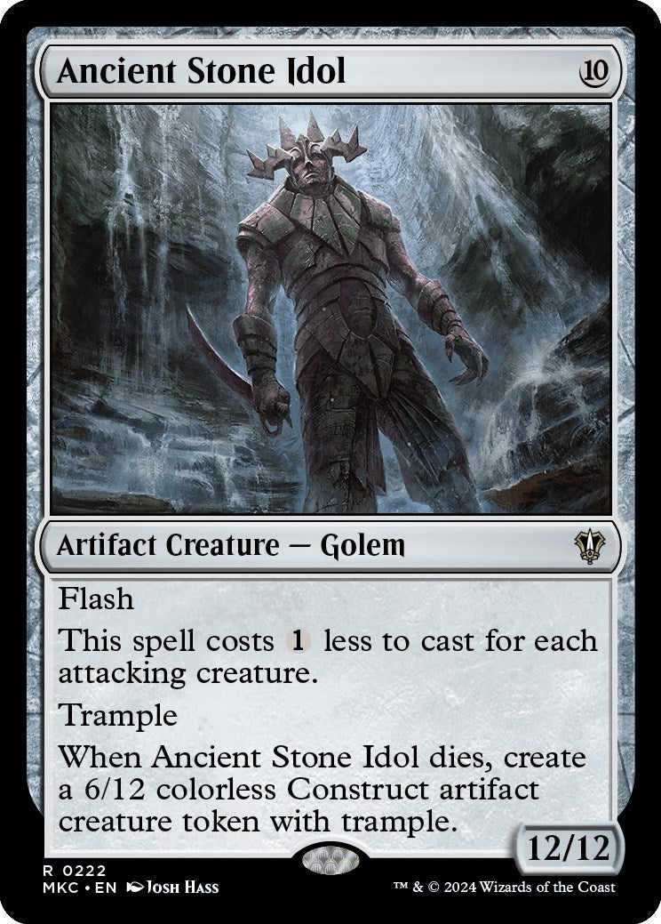Ancient Stone Idol [Murders at Karlov Manor Commander] | Odin's Place