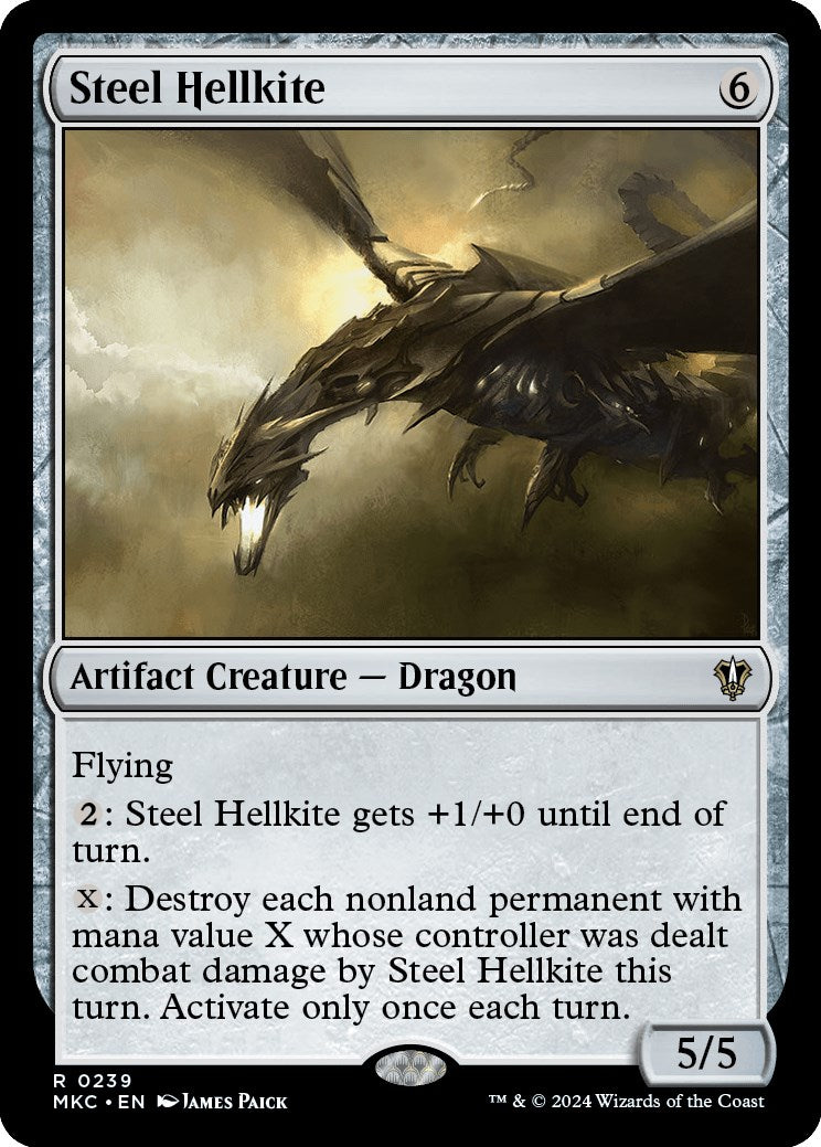 Steel Hellkite [Murders at Karlov Manor Commander] | Odin's Place