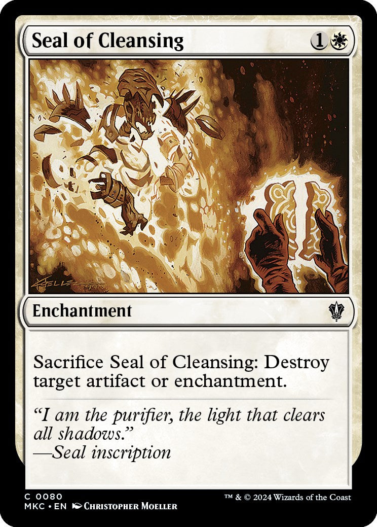 Seal of Cleansing [Murders at Karlov Manor Commander] | Odin's Place