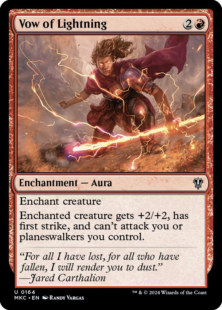 Vow of Lightning [Murders at Karlov Manor Commander] | Odin's Place