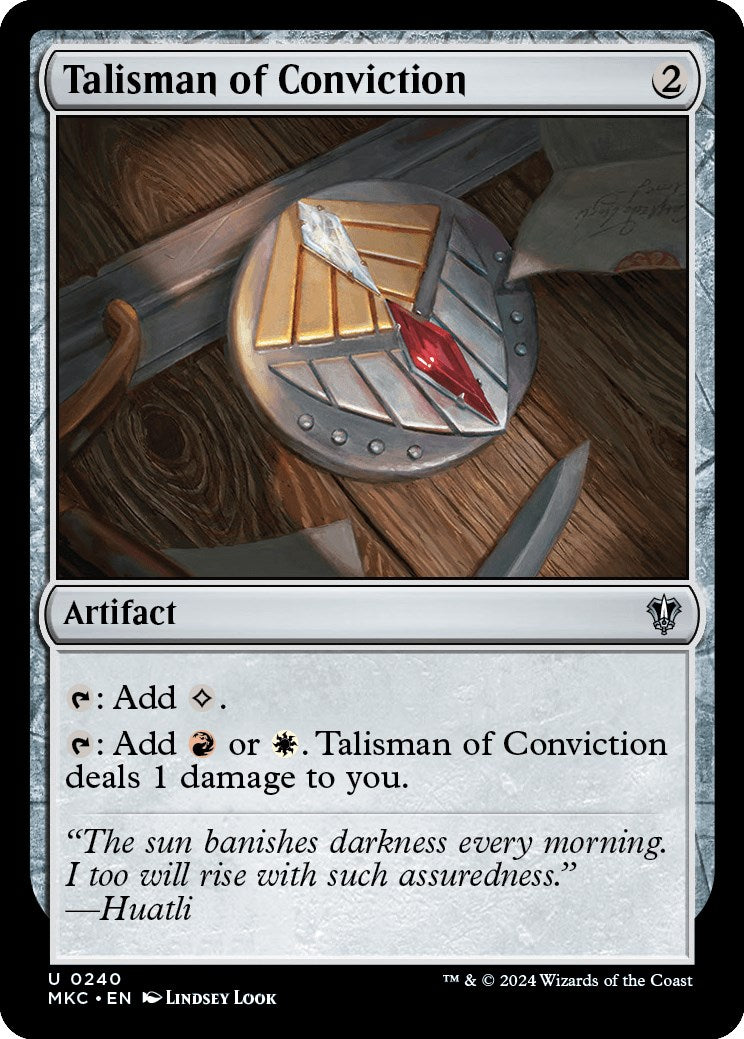 Talisman of Conviction [Murders at Karlov Manor Commander] | Odin's Place