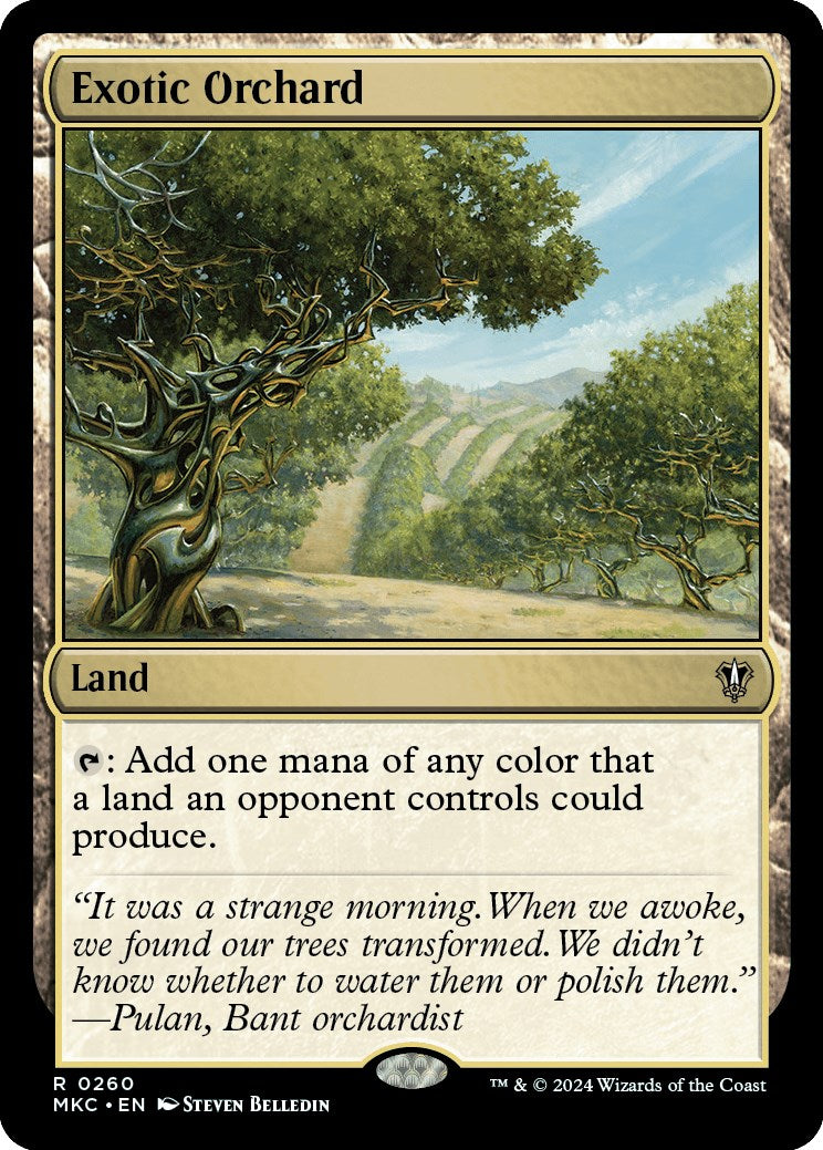 Exotic Orchard [Murders at Karlov Manor Commander] | Odin's Place