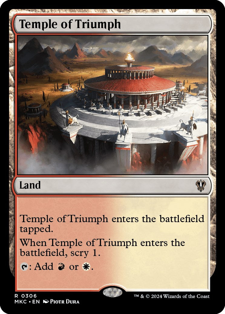 Temple of Triumph [Murders at Karlov Manor Commander] | Odin's Place