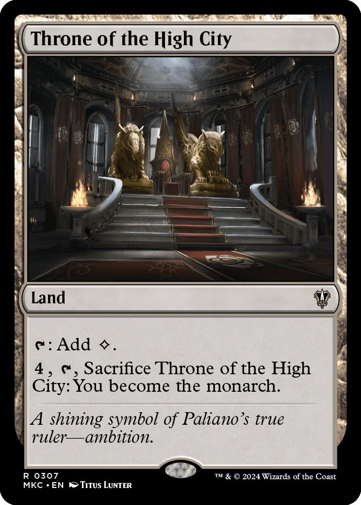 Throne of the High City [Murders at Karlov Manor Commander] | Odin's Place