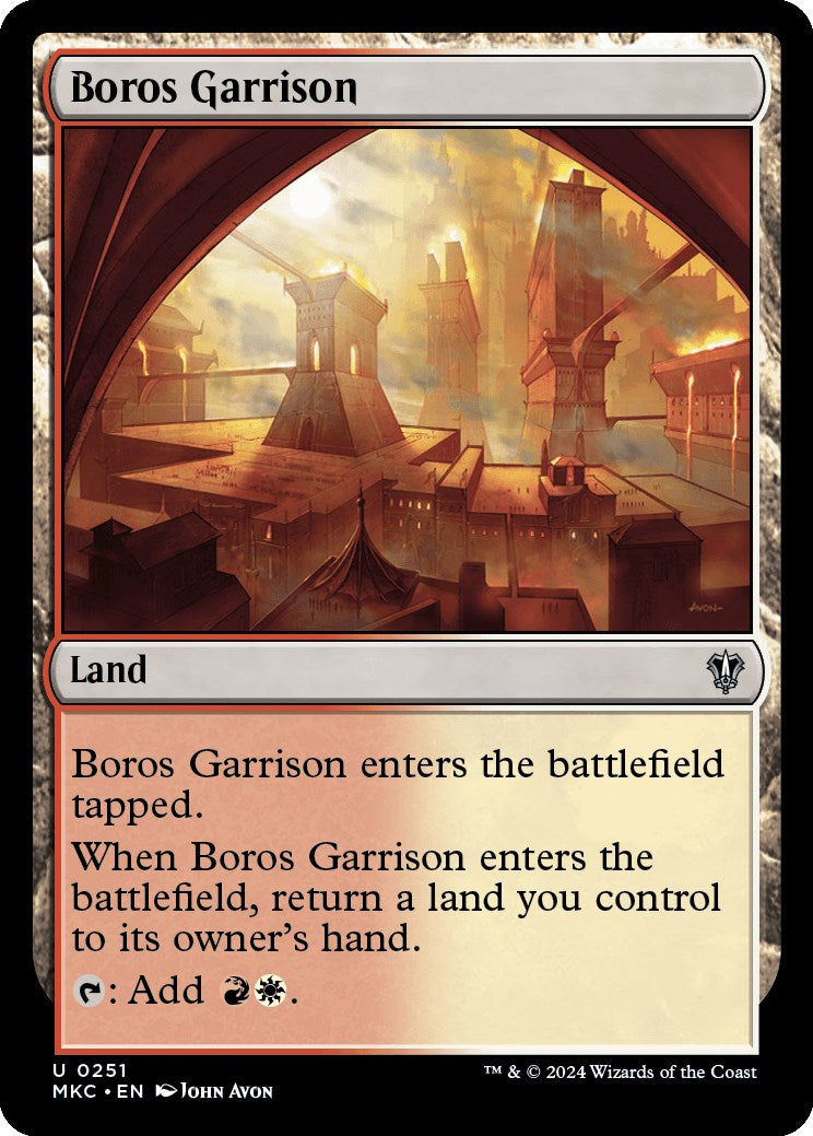 Boros Garrison [Murders at Karlov Manor Commander] | Odin's Place