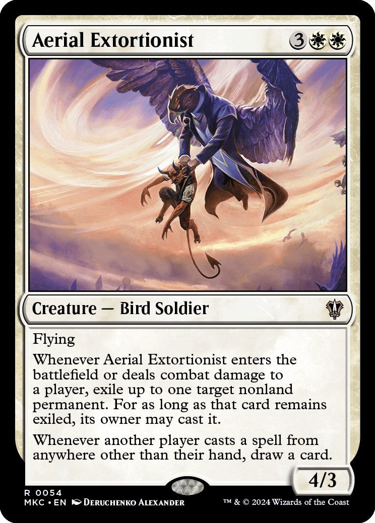 Aerial Extortionist [Murders at Karlov Manor Commander] | Odin's Place