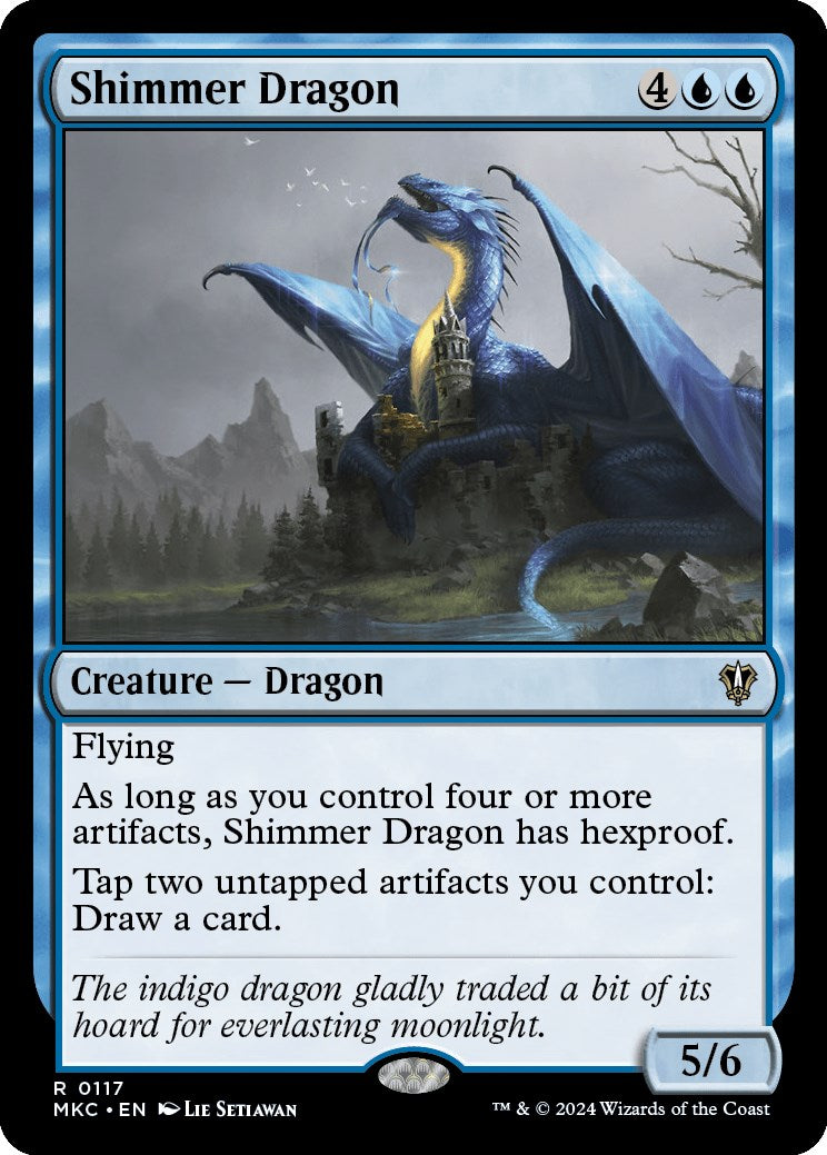 Shimmer Dragon [Murders at Karlov Manor Commander] | Odin's Place