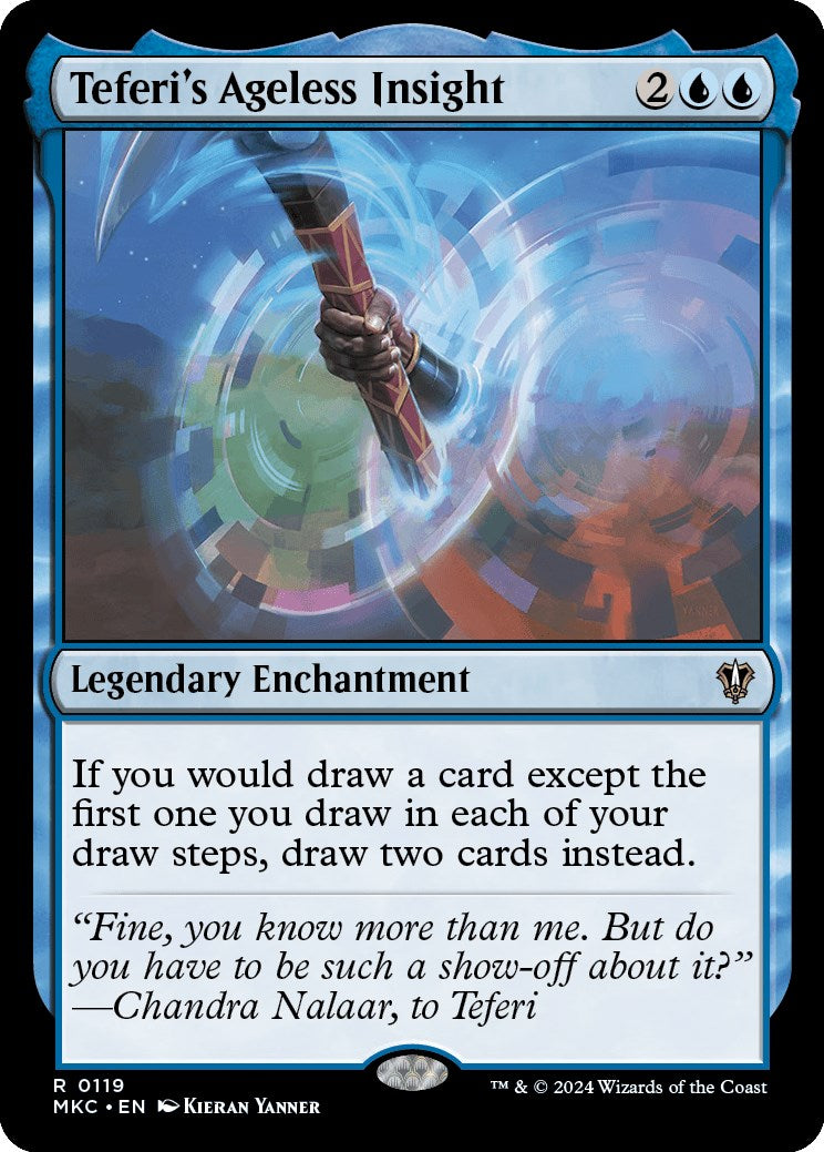 Teferi's Ageless Insight [Murders at Karlov Manor Commander] | Odin's Place