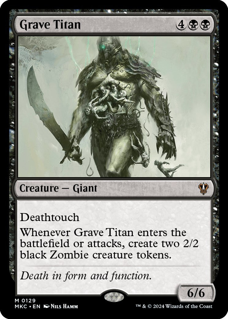 Grave Titan [Murders at Karlov Manor Commander] | Odin's Place