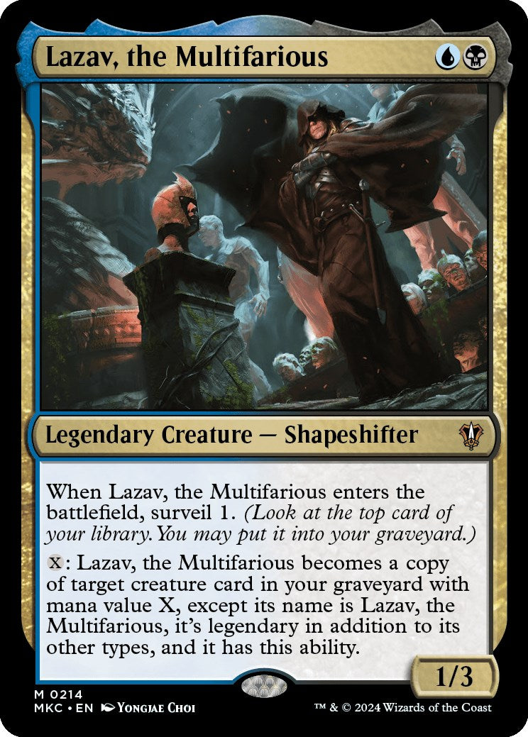 Lazav, the Multifarious [Murders at Karlov Manor Commander] | Odin's Place