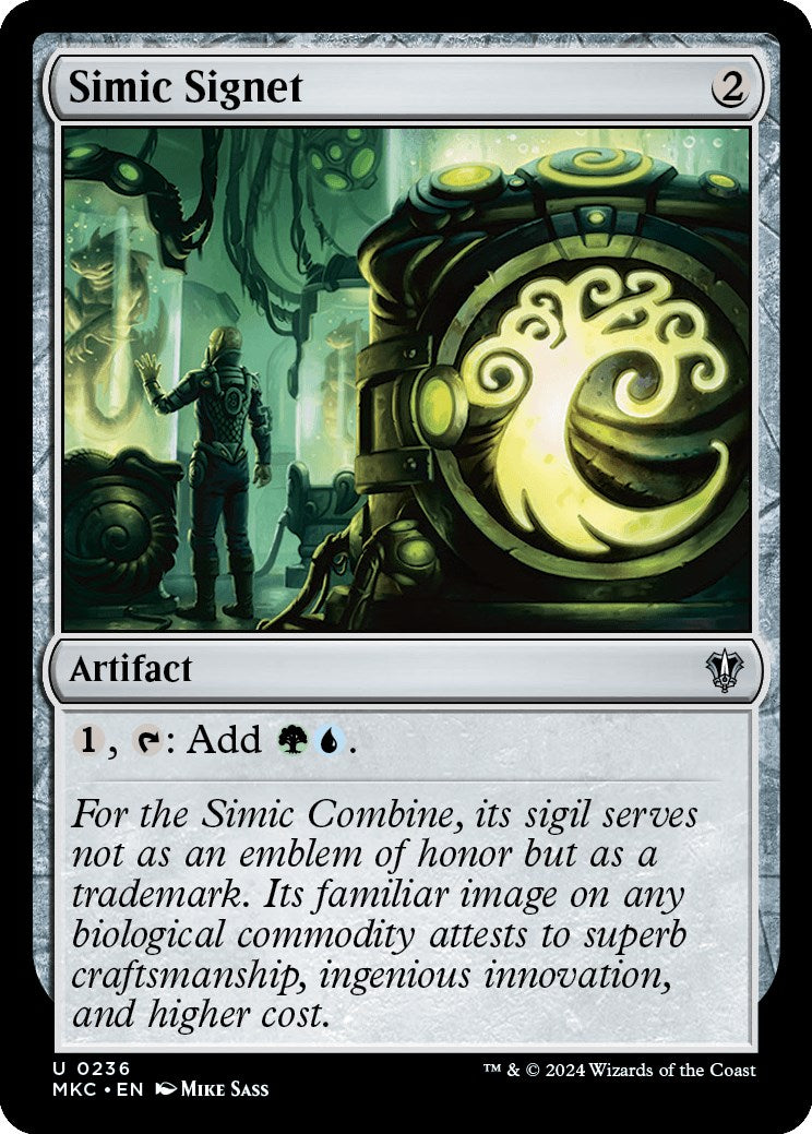 Simic Signet [Murders at Karlov Manor Commander] | Odin's Place