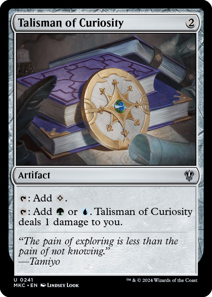 Talisman of Curiosity [Murders at Karlov Manor Commander] | Odin's Place
