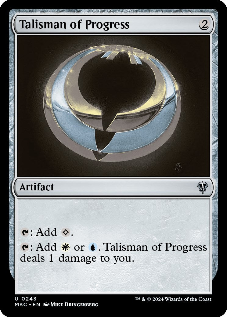 Talisman of Progress [Murders at Karlov Manor Commander] | Odin's Place