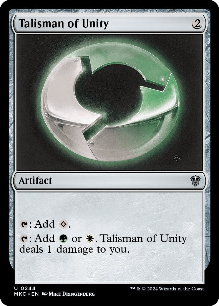 Talisman of Unity [Murders at Karlov Manor Commander] | Odin's Place