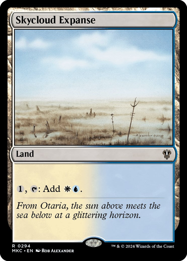 Skycloud Expanse [Murders at Karlov Manor Commander] | Odin's Place