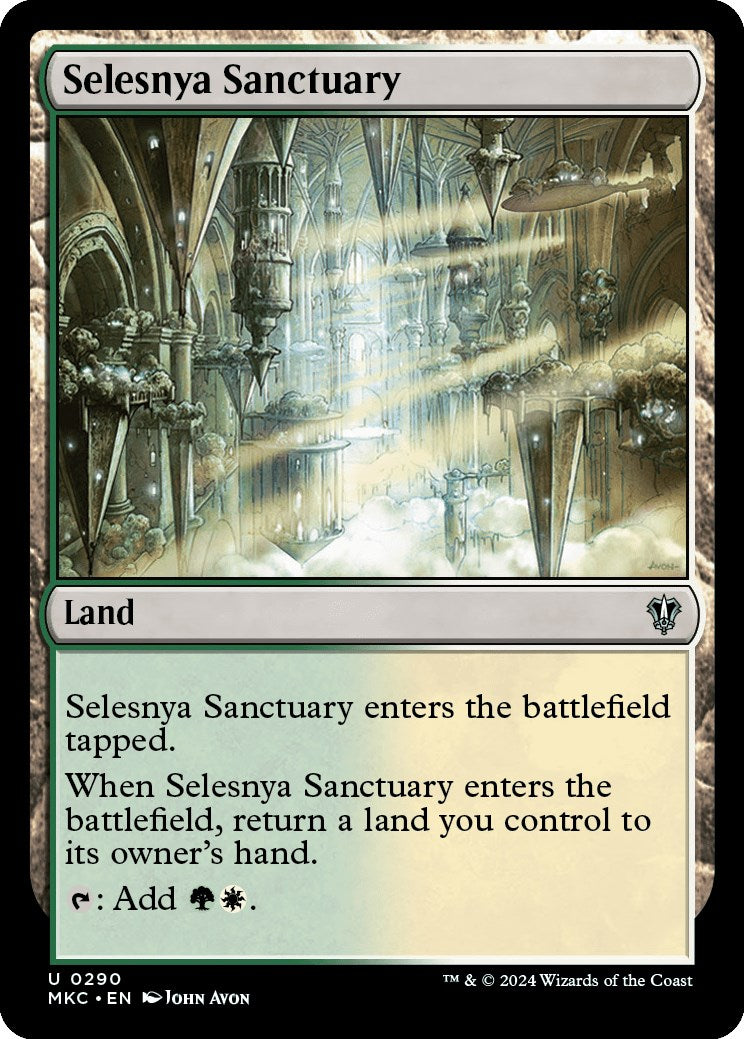 Selesnya Sanctuary [Murders at Karlov Manor Commander] | Odin's Place