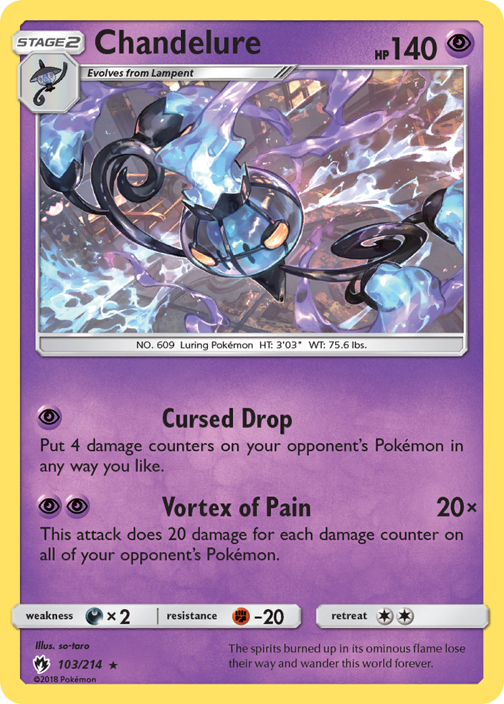 Chandelure (103/214) [Sun & Moon: Lost Thunder] | Odin's Place