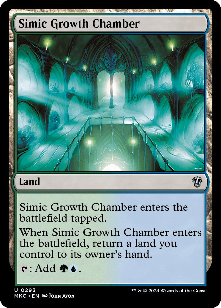 Simic Growth Chamber [Murders at Karlov Manor Commander] | Odin's Place