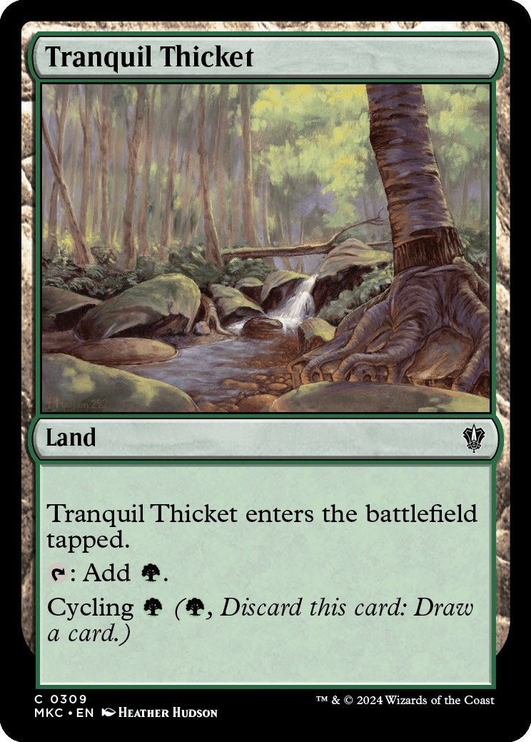 Tranquil Thicket [Murders at Karlov Manor Commander] | Odin's Place