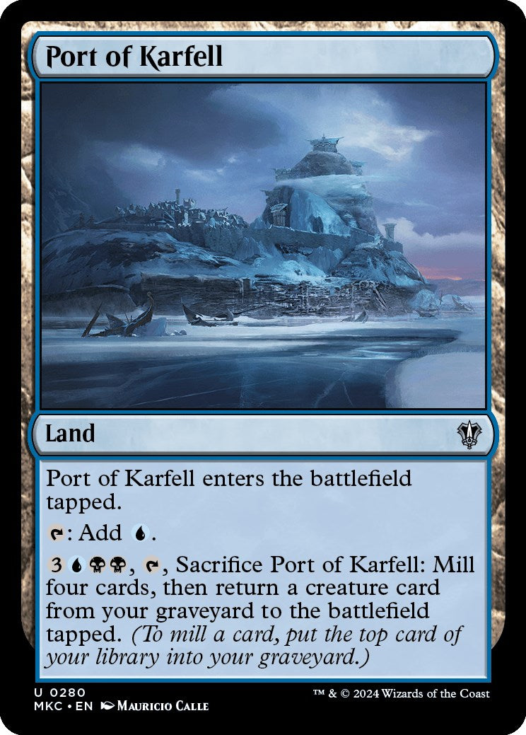 Port of Karfell [Murders at Karlov Manor Commander] | Odin's Place