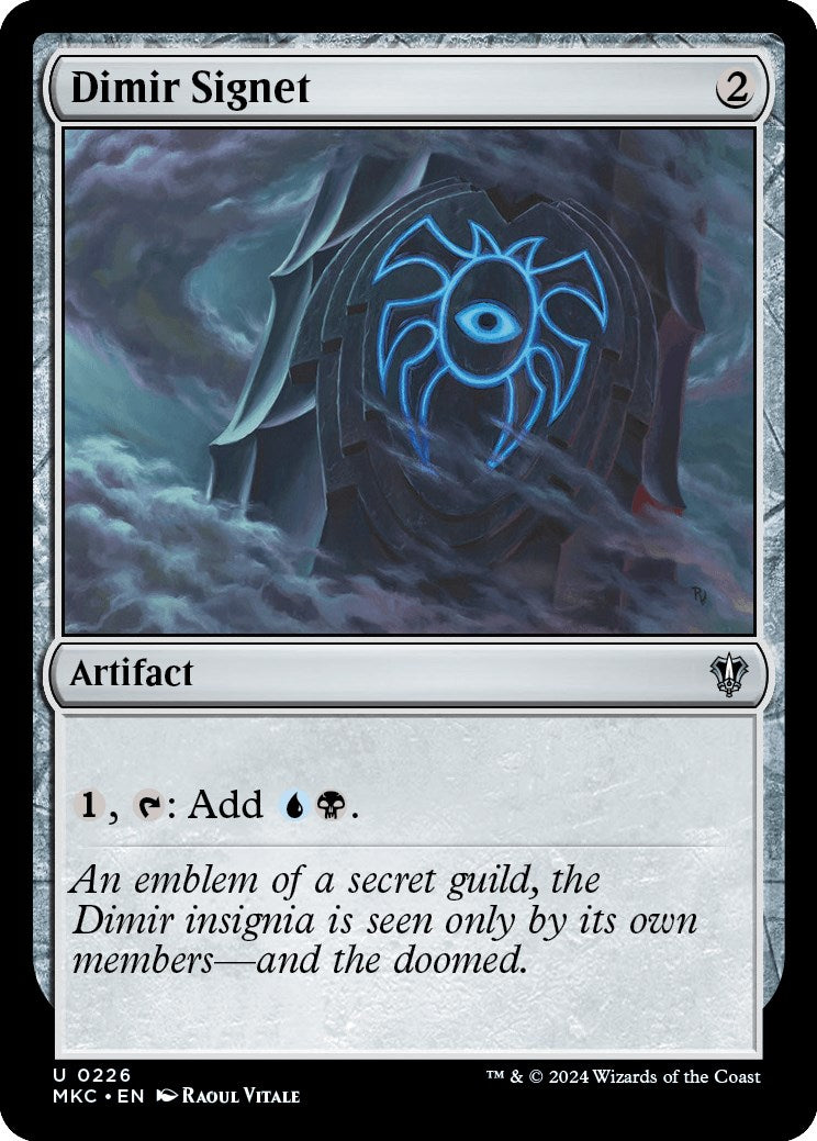 Dimir Signet [Murders at Karlov Manor Commander] | Odin's Place