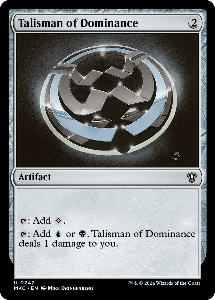 Talisman of Dominance [Murders at Karlov Manor Commander] | Odin's Place