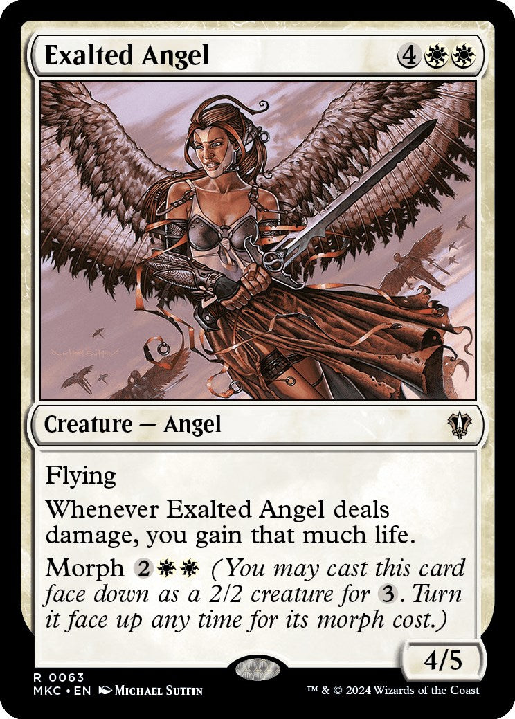 Exalted Angel [Murders at Karlov Manor Commander] | Odin's Place