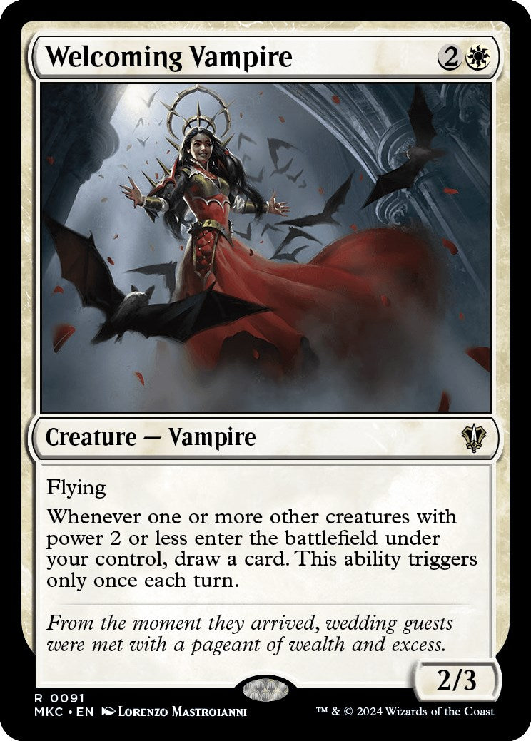 Welcoming Vampire [Murders at Karlov Manor Commander] | Odin's Place