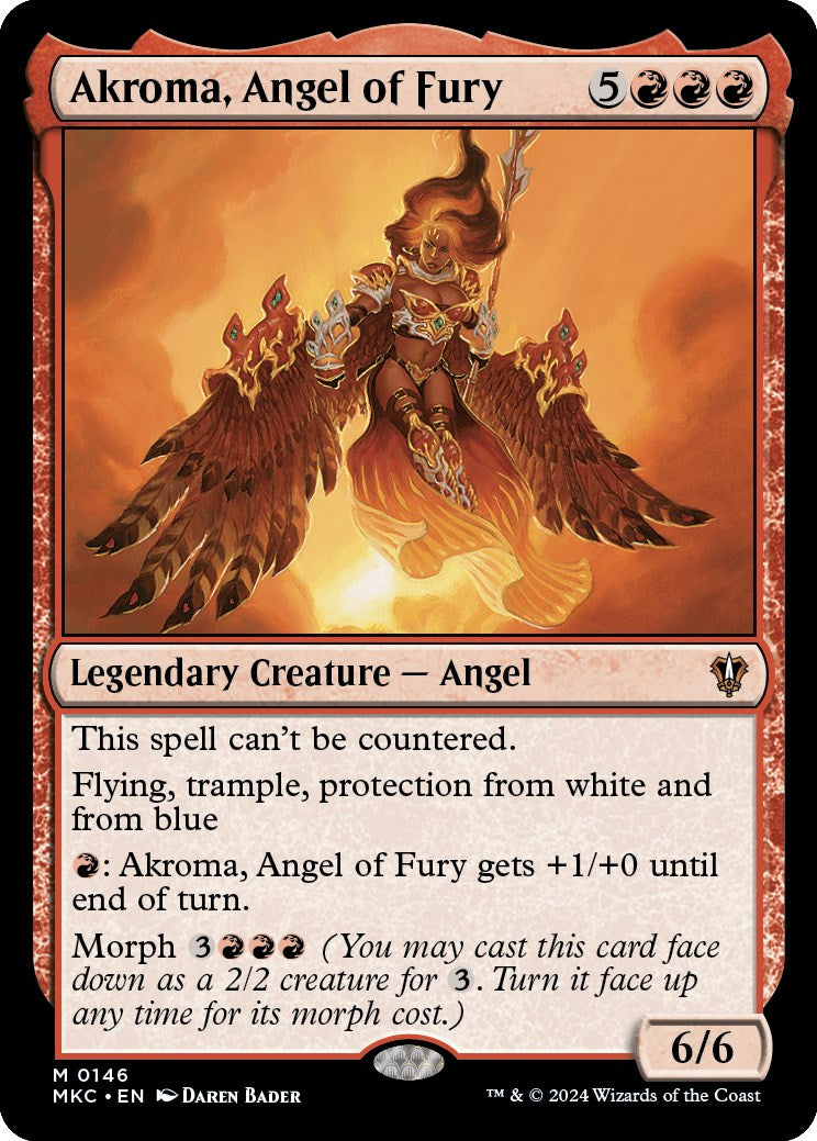 Akroma, Angel of Fury [Murders at Karlov Manor Commander] | Odin's Place