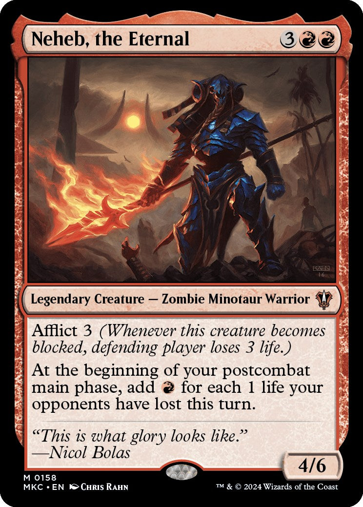 Neheb, the Eternal [Murders at Karlov Manor Commander] | Odin's Place