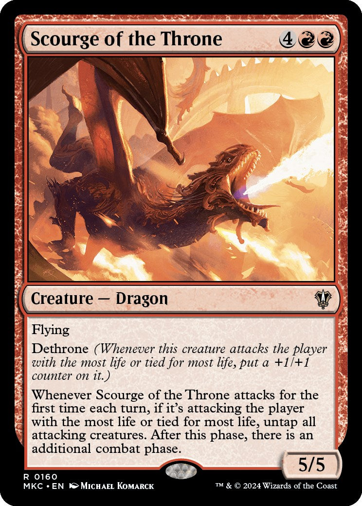 Scourge of the Throne [Murders at Karlov Manor Commander] | Odin's Place