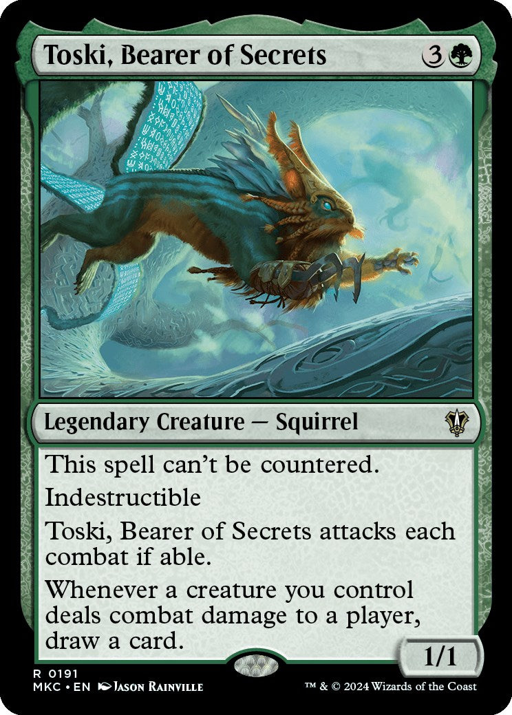Toski, Bearer of Secrets [Murders at Karlov Manor Commander] | Odin's Place