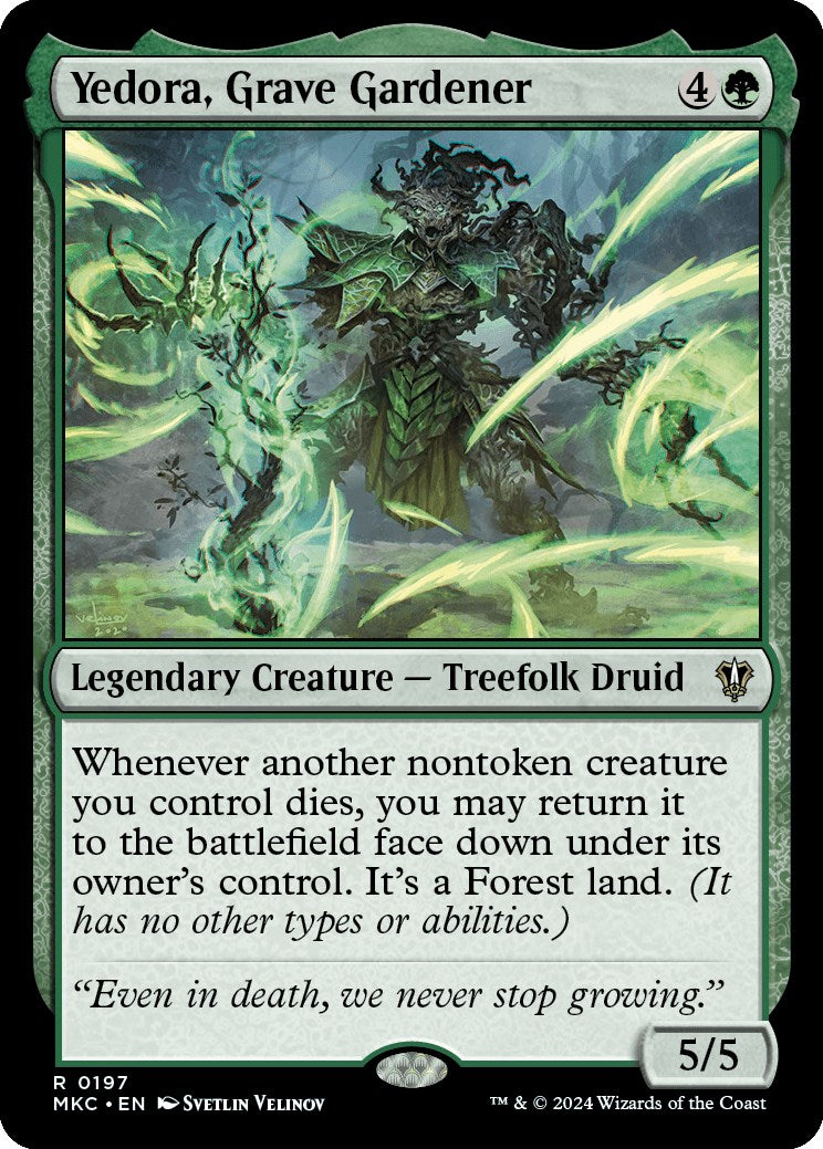 Yedora, Grave Gardener [Murders at Karlov Manor Commander] | Odin's Place