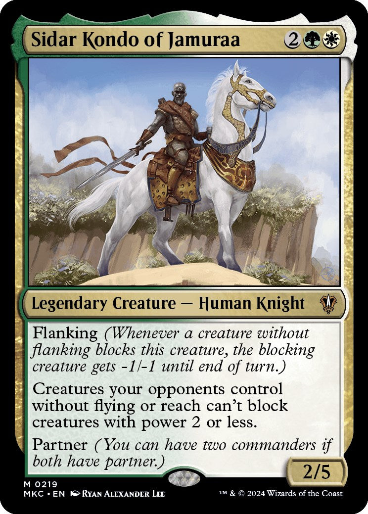 Sidar Kondo of Jamuraa [Murders at Karlov Manor Commander] | Odin's Place