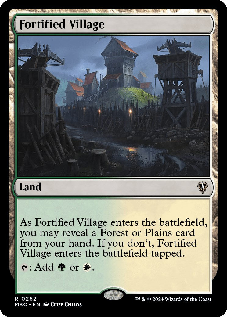 Fortified Village [Murders at Karlov Manor Commander] | Odin's Place