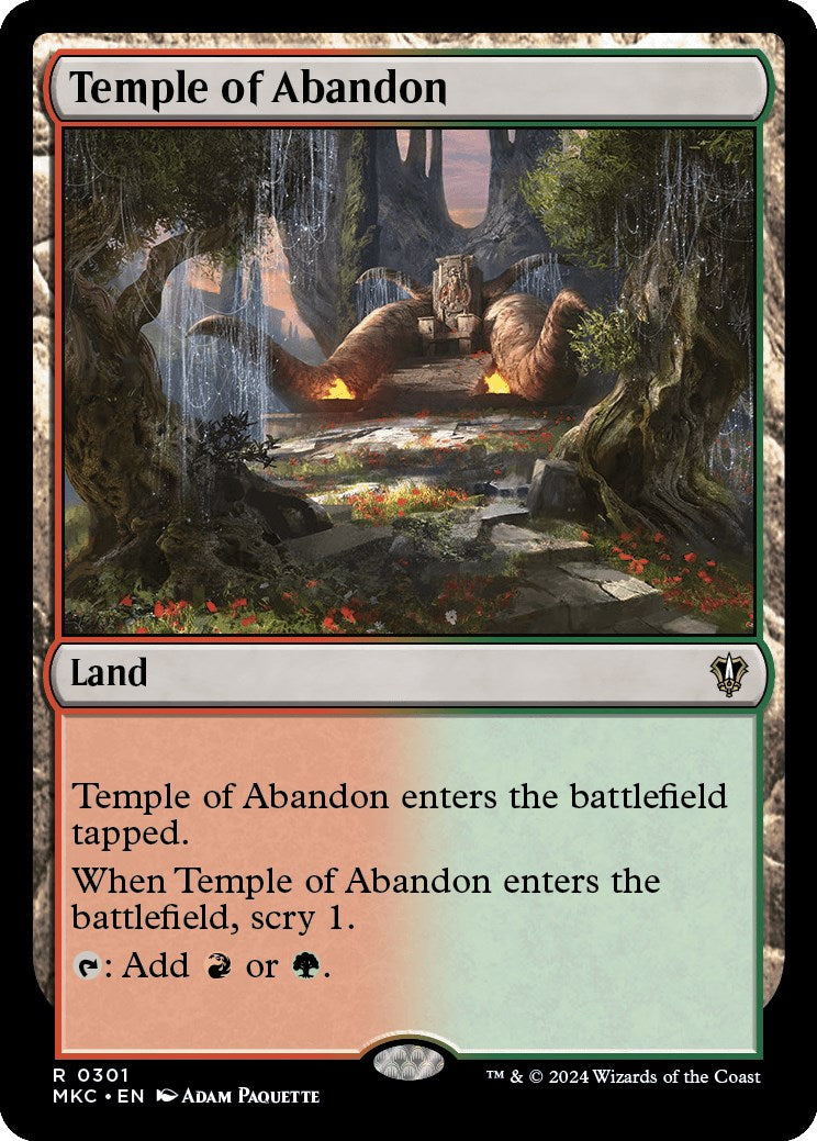 Temple of Abandon [Murders at Karlov Manor Commander] | Odin's Place