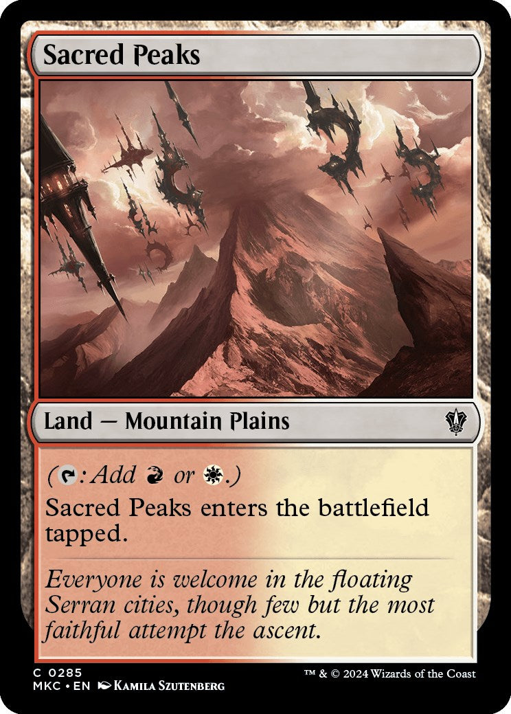Sacred Peaks [Murders at Karlov Manor Commander] | Odin's Place