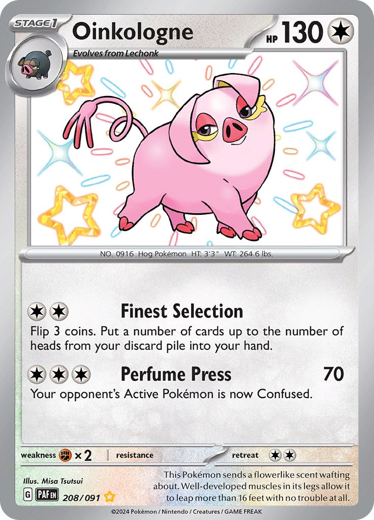 Oinkologne (208/091) [Scarlet & Violet: Paldean Fates] | Odin's Place