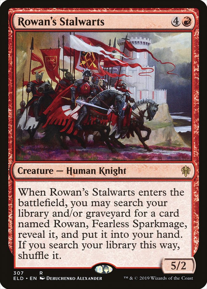 Rowan's Stalwarts [Throne of Eldraine] | Odin's Place
