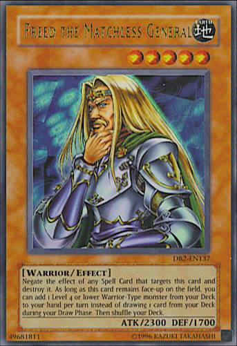 Freed the Matchless General [DB2-EN137] Ultra Rare | Odin's Place