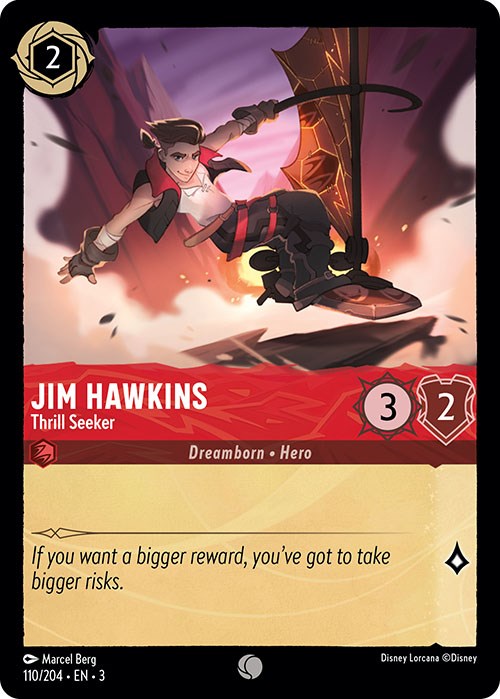 Jim Hawkins - Thrill Seeker (110/204) [Into the Inklands] | Odin's Place