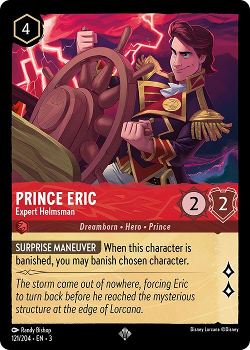 Prince Eric - Expert Helmsman (121/204) [Into the Inklands] | Odin's Place