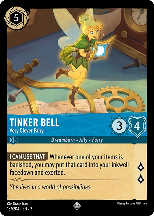 Tinker Bell - Very Clever Fairy (157/204) [Into the Inklands] | Odin's Place