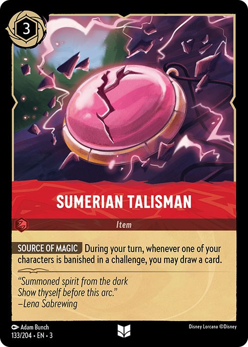 Sumerian Talisman (133/204) [Into the Inklands] | Odin's Place