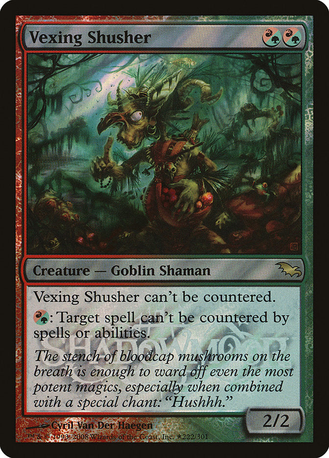 Vexing Shusher (222) (Launch) [Shadowmoor Promos] | Odin's Place