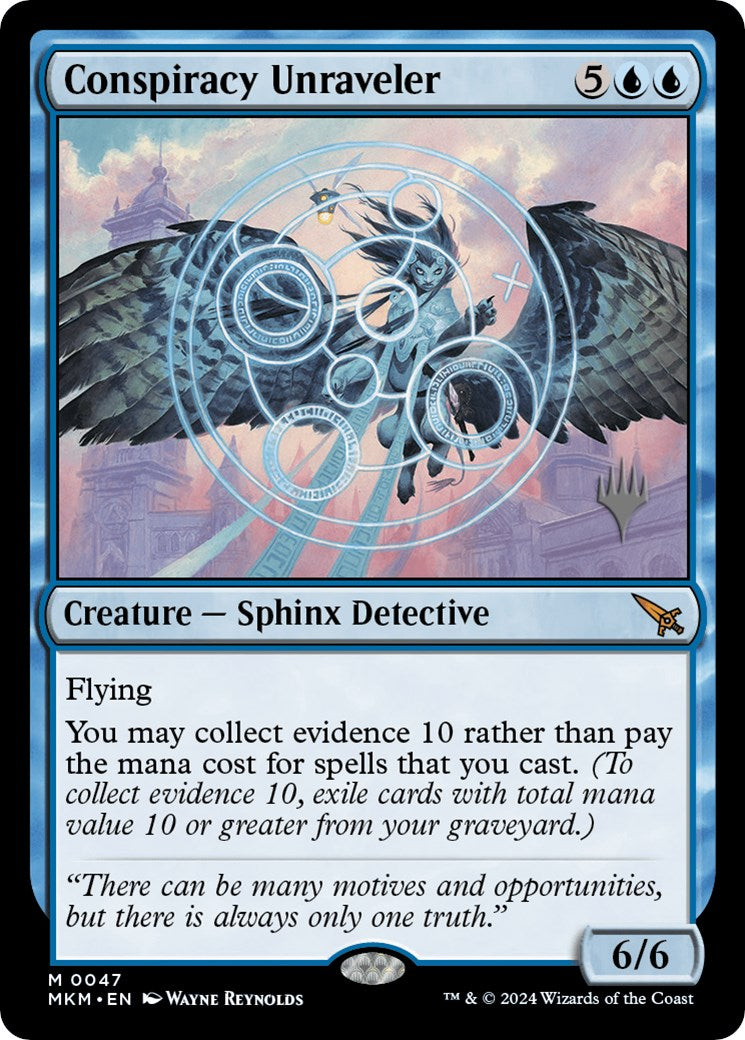 Conspiracy Unraveler (Promo Pack) [Murders at Karlov Manor Promos] | Odin's Place