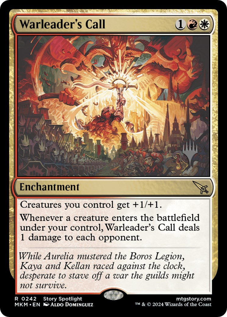 Warleader's Call (Promo Pack) [Murders at Karlov Manor Promos] | Odin's Place